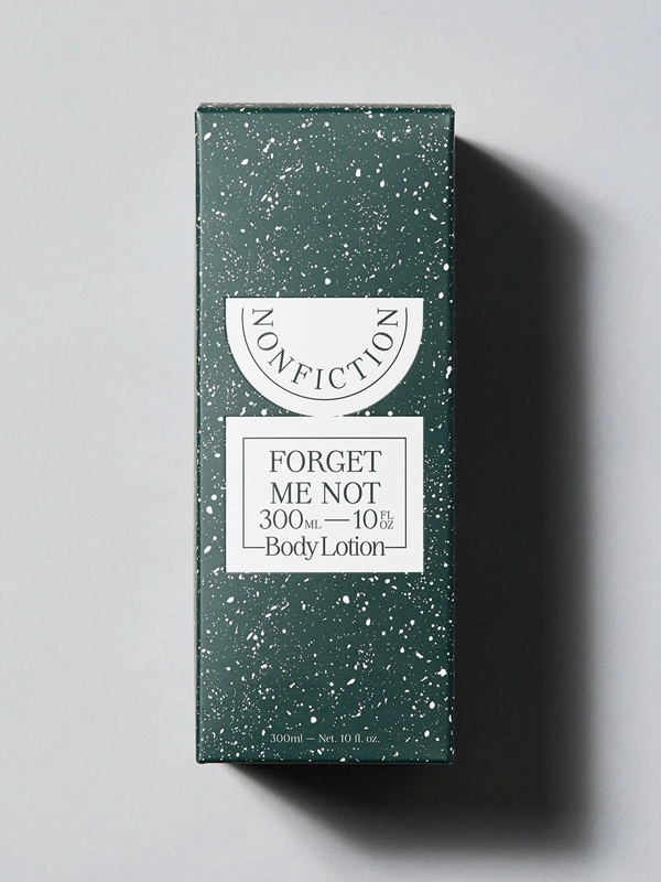 forget me not body lotion package image