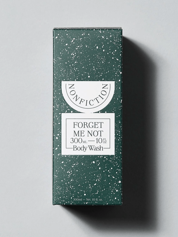 forget me not body wash package image