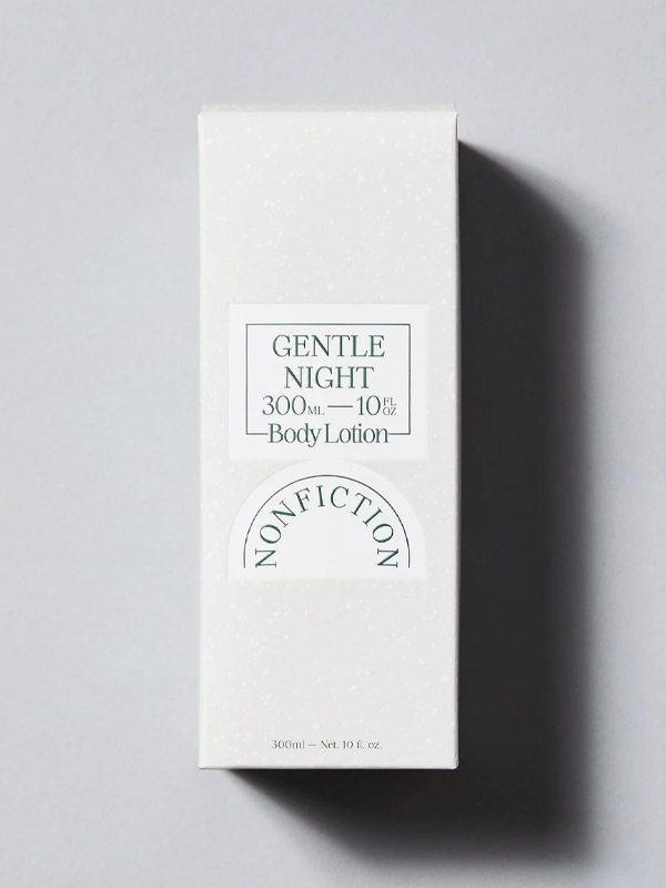 gentle night body lotion package image