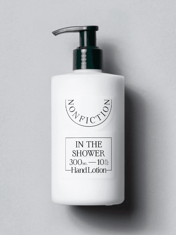 in the shower hand lotion