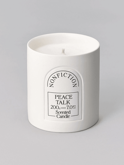 peace talk scented candle img