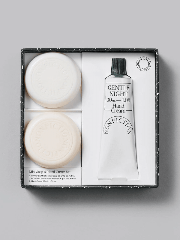 mini soap hand cream set