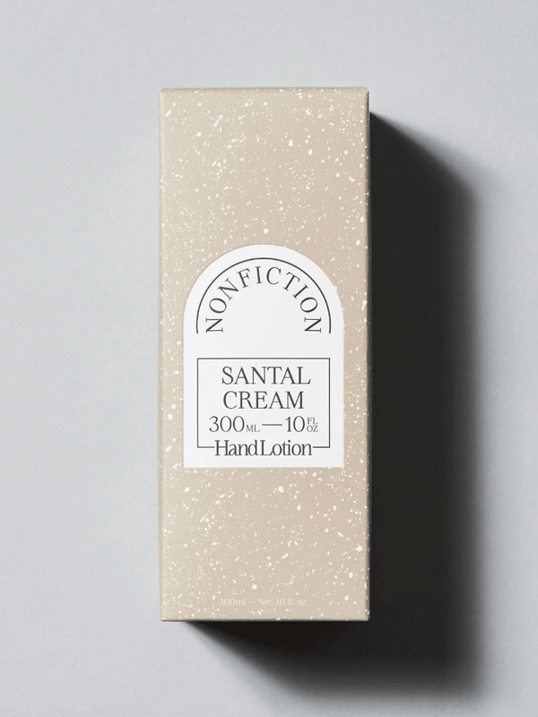 santal cream hand lotion package image