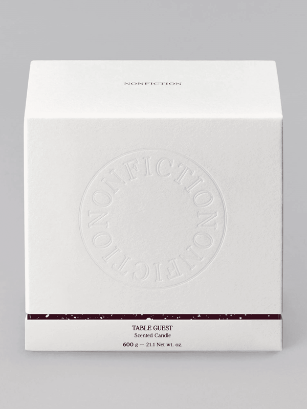 table guest large scented candle package image